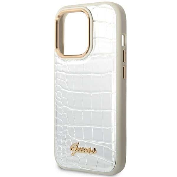 Guess Croco - θήκη για Apple iPhone 14 Pro - Διάφανο - Image 6