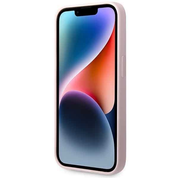 Guess Silicone Triangle - θήκη για Apple iPhone 14 Pro - Μωβ - Image 5