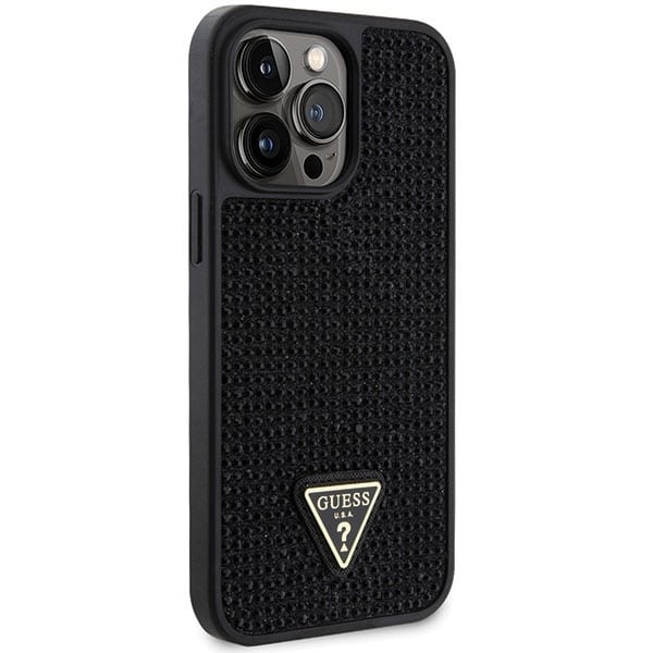 Guess Rhinestone Triangle - θήκη για Apple iPhone 14 Pro Max - Μαύρο - Image 4