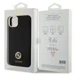 Guess Silicone Logo Strass - θήκη για Apple iPhone 15 Plus - Μαύρο - Image 8