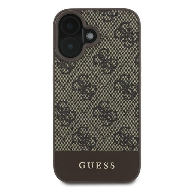 Guess 4G Bottom Stripe - θήκη για Apple iPhone 16 Plus - Καφέ - Image 3