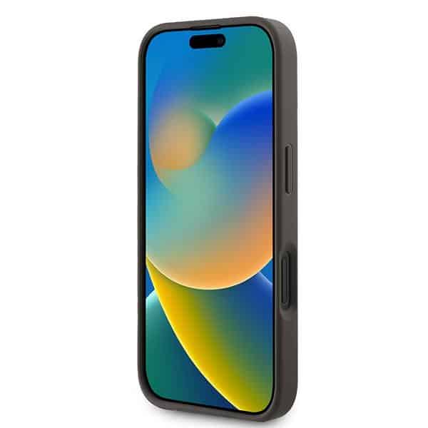 Guess 4G Bottom Stripe - θήκη για Apple iPhone 16 Plus - Καφέ - Image 5