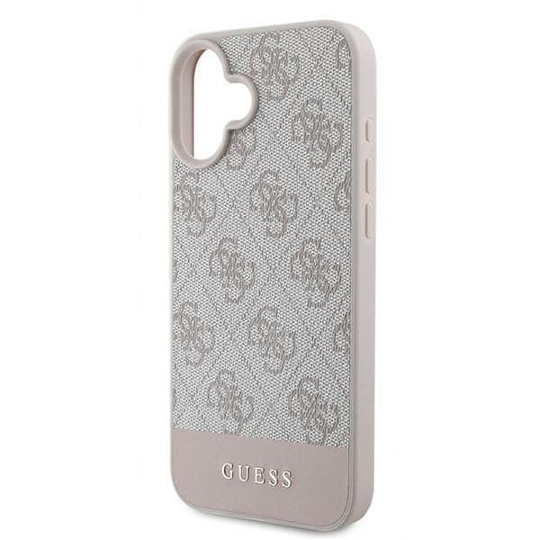 Guess 4G Bottom Stripe - θήκη για Apple iPhone 16 Plus - Ροζ - Image 6
