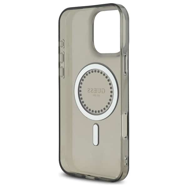 Guess IML Rhinestones MagSafe - θήκη για Apple iPhone 16 Pro - Μαύρο - Image 7