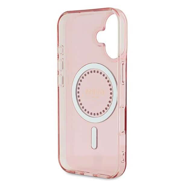 Guess IML Rhinestones MagSafe - θήκη για Apple iPhone 16 - Ροζ - Image 7