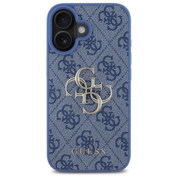 Guess Big Metal Logo - θήκη για Apple iPhone 16 - Μπλε - Image 3