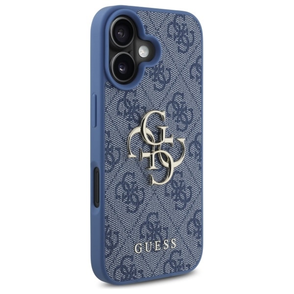 Guess Big Metal Logo - θήκη για Apple iPhone 16 - Μπλε - Image 4