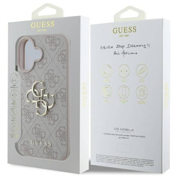 Guess 4G - θήκη για Apple iPhone 16 - Ροζ - Image 8