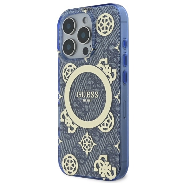 Guess IML Peony On 4G Background MagSafe - θήκη για Apple iPhone 16 - Ροζ - Image 2