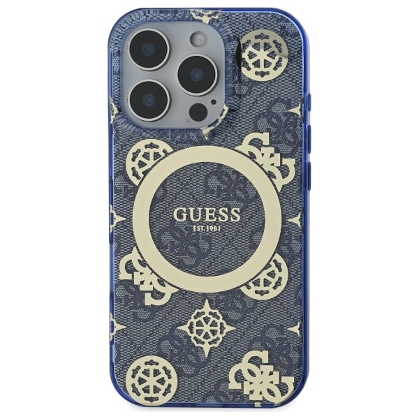 Guess IML Peony On 4G Background MagSafe - θήκη για Apple iPhone 16 - Ροζ - Image 3