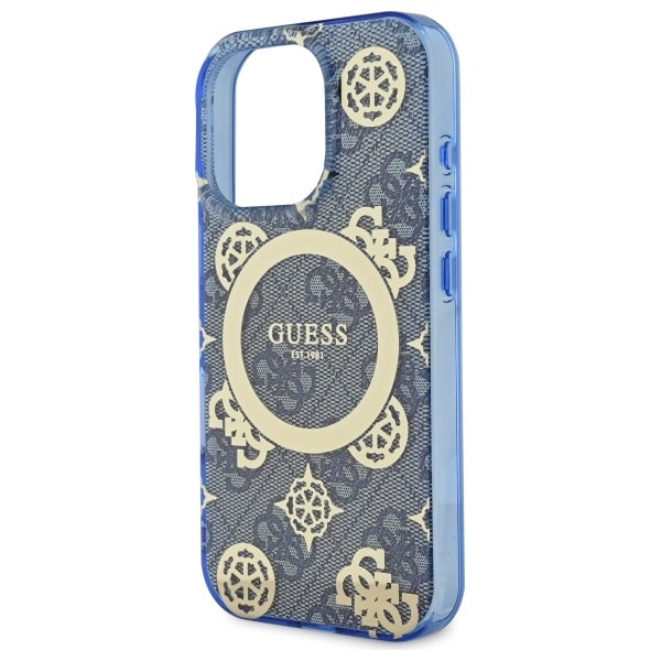 Guess IML Peony On 4G Background MagSafe - θήκη για Apple iPhone 16 - Ροζ - Image 6
