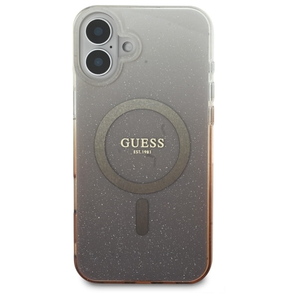 Guess IML Glitter Gradient MagSafe - θήκη για Apple iPhone 16 - Καφέ - Image 3