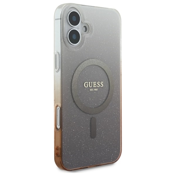 Guess IML Glitter Gradient MagSafe - θήκη για Apple iPhone 16 - Καφέ - Image 4