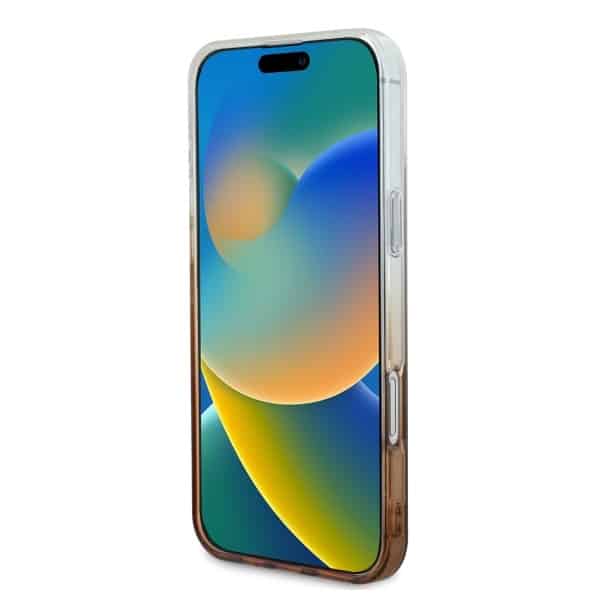 Guess IML Glitter Gradient MagSafe - θήκη για Apple iPhone 16 Plus - Καφέ - Image 5