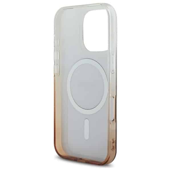 Guess IML Glitter Gradient MagSafe - θήκη για Apple iPhone 16 Pro - Καφέ - Image 7