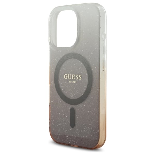 Guess - IML Glitter Gradient MagSafe - Apple iPhone 16 Pro Max - Καφέ - Image 6