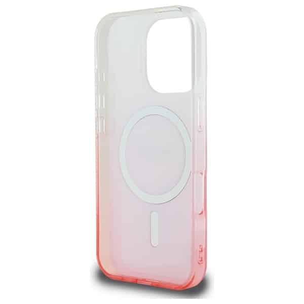 Guess IML Glitter Gradient MagSafe - θήκη για Apple iPhone 16 Pro Max - Ροζ - Image 7