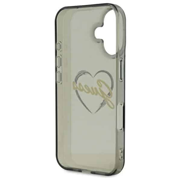 Guess IML Heart - θήκη για Apple iPhone 16 Plus - Μαύρο - Image 7