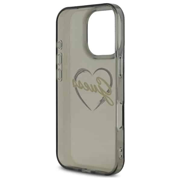 Guess IML Heart - θήκη για Apple iPhone 16 Pro - Μαύρο - Image 7