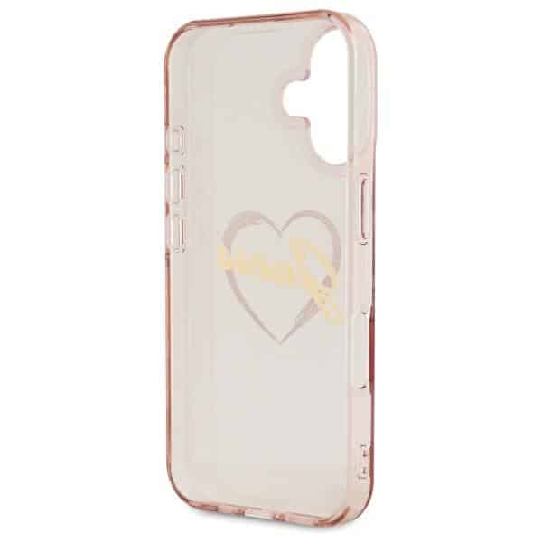 Guess - IML Heart - Apple iPhone 16 - Ροζ - Image 7