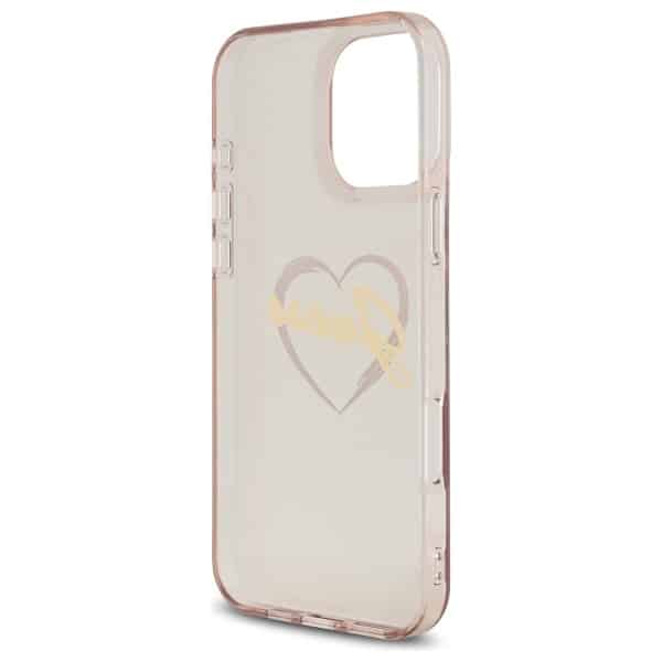 Guess IML Heart - θήκη για Apple iPhone 16 Pro - Ροζ - Image 7