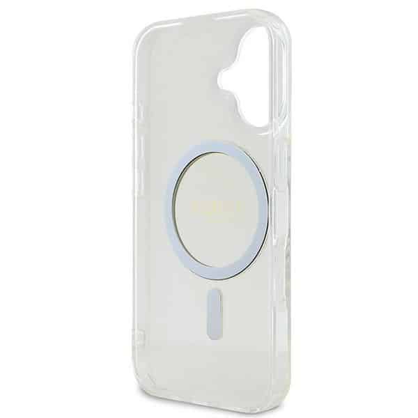 Guess IML Glitter Circle MagSafe - θήκη για Apple iPhone 16 - Διάφανο - Image 7