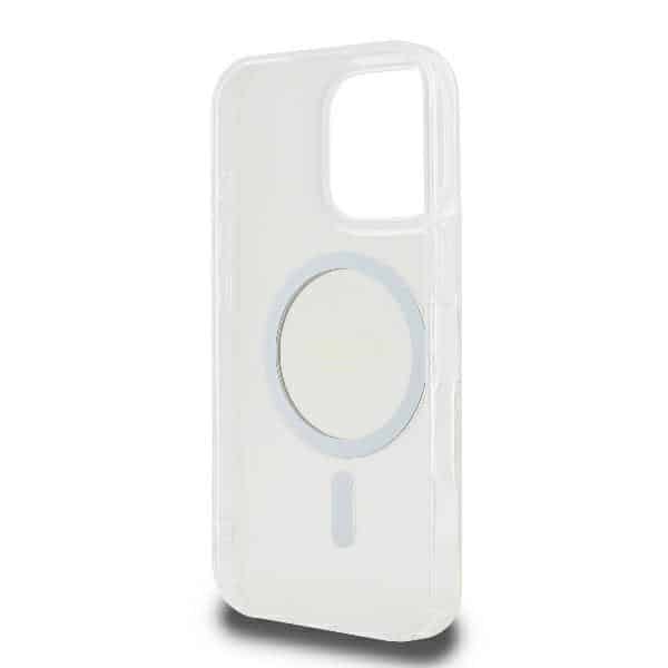 Guess IML Glitter Circle MagSafe - θήκη για Apple iPhone 16 Pro - Διάφανο - Image 7
