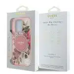 Guess Flower & Tonal Circle MagSafe - θήκη για Apple iPhone 16 Pro Max - Ροζ - Image 8