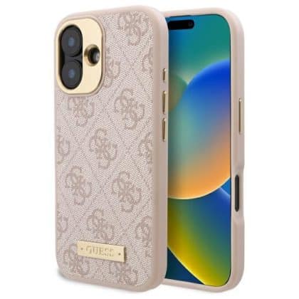 Guess 4G - θήκη για Apple iPhone 16 - Ροζ