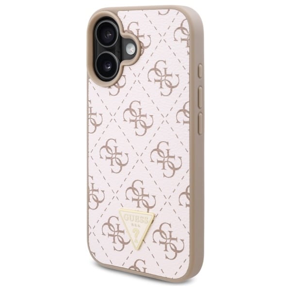 Guess New 4G Triangle - θήκη για Apple iPhone 16 - Λευκό - Image 4