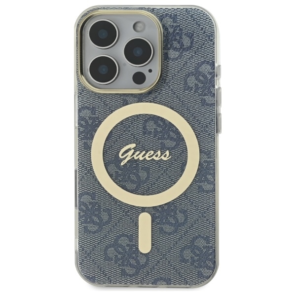 Guess IML 4G MagSafe - θήκη για Apple iPhone 16 Pro - Μπλε - Image 3