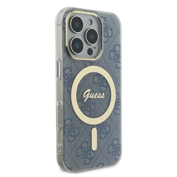 Guess IML 4G MagSafe - θήκη για Apple iPhone 16 Pro Max - Μπλε - Image 4