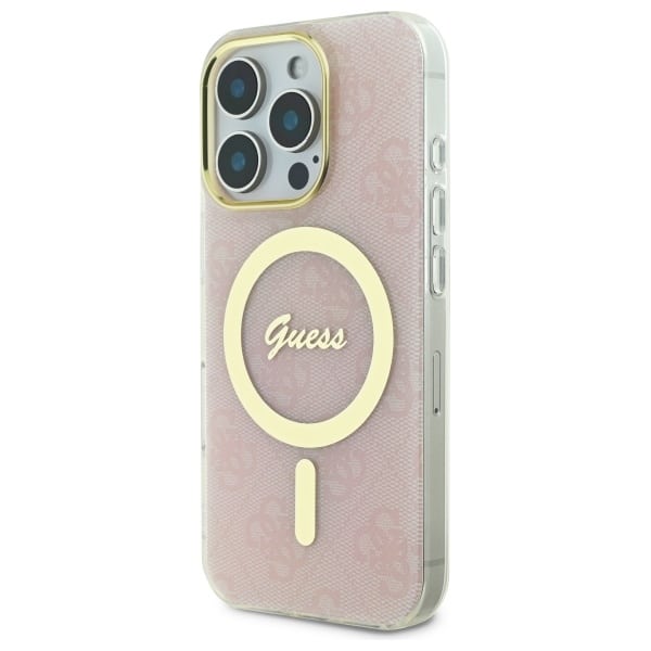 Guess IML 4G MagSafe - θήκη για Apple iPhone 16 Pro Max - Ροζ - Image 2