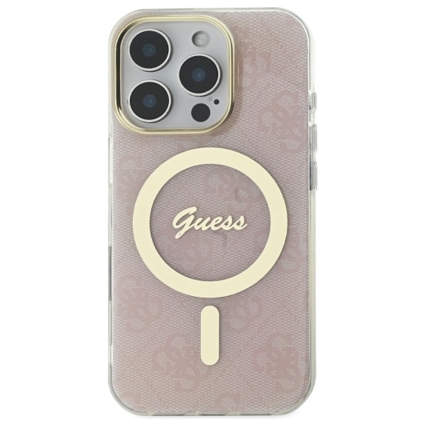 Guess IML 4G MagSafe - θήκη για Apple iPhone 16 Pro Max - Ροζ - Image 3
