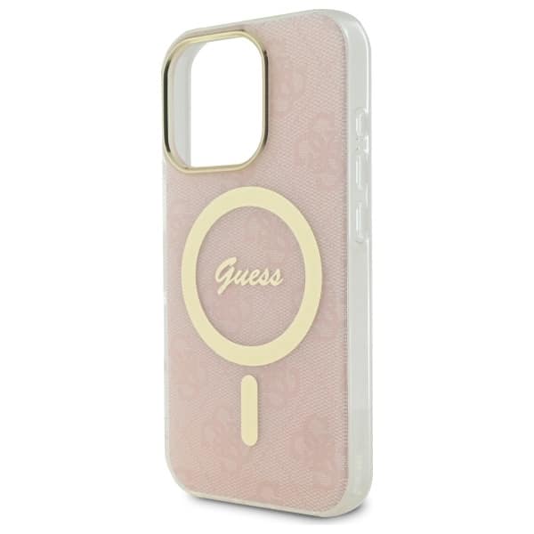 Guess IML 4G MagSafe - θήκη για Apple iPhone 16 Pro Max - Ροζ - Image 6