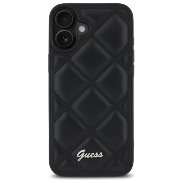 Guess Quiled Metal Logo - θήκη για Apple iPhone 16 - Μαύρο - Image 3