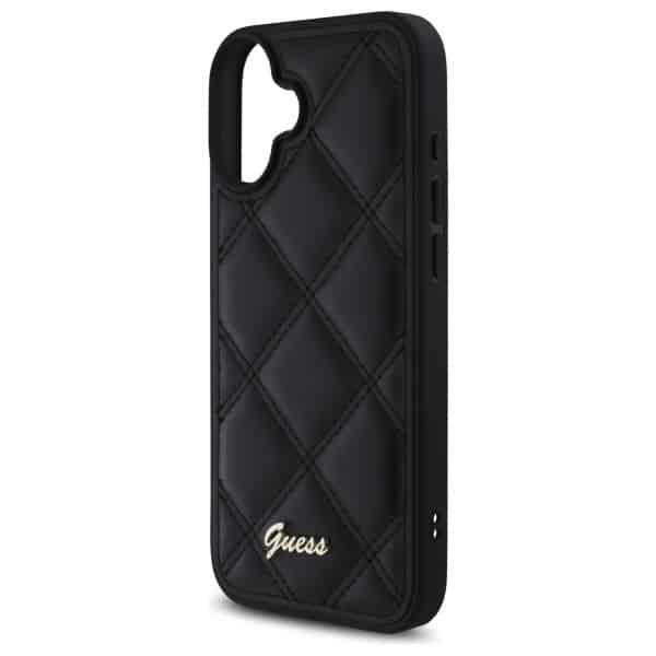 Guess Quiled Metal Logo - θήκη για Apple iPhone 16 - Μαύρο - Image 6