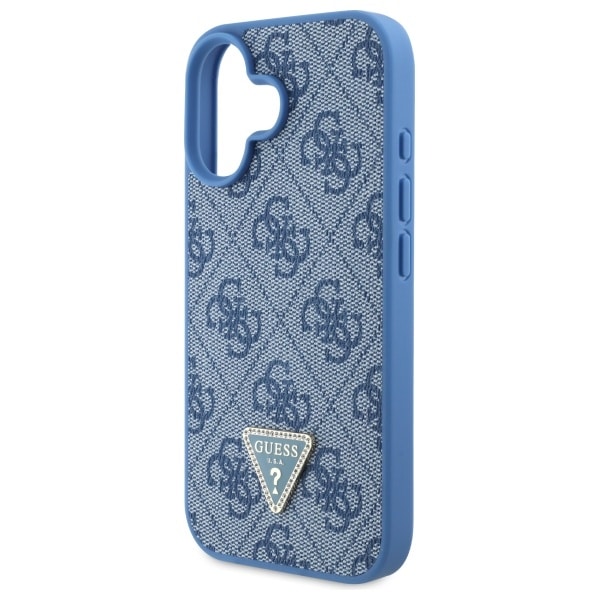 Guess Metal Logo Strass Crossbody - θήκη για Apple iPhone 16 - Μπλε - Image 6