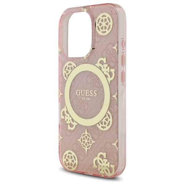 Guess IML Peony On 4G Background - θήκη για Apple iPhone 16 Pro - Ροζ - Image 6