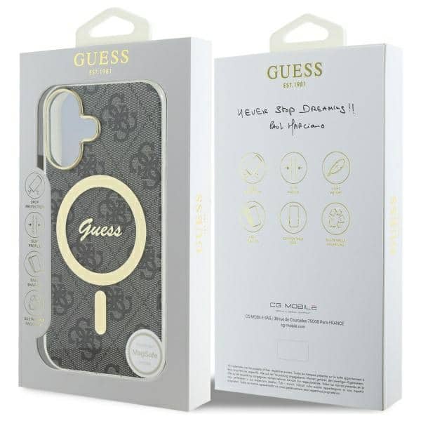 Guess IML 4G MagSafe - θήκη για Apple iPhone 16 Plus - Μαύρο - Image 8