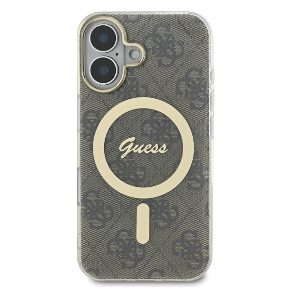 Guess IML 4G MagSafe - θήκη για Apple iPhone 16 Plus - Καφέ - Image 3