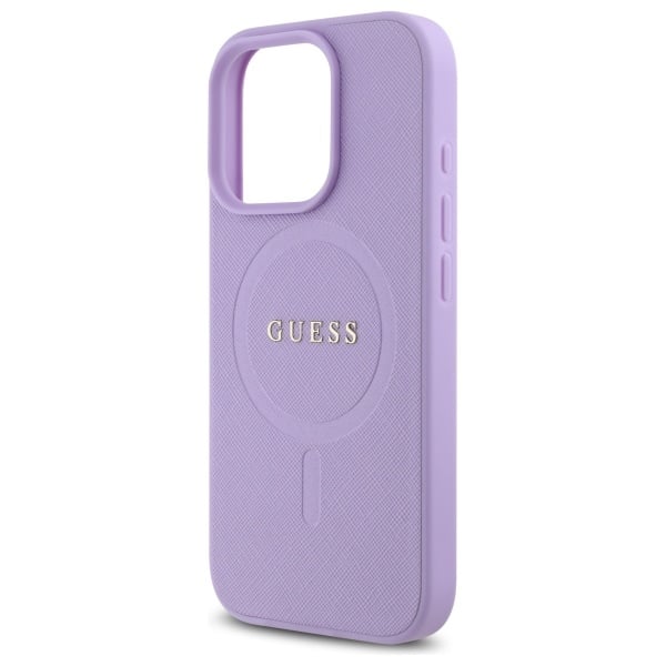 Guess Saffiano MagSafe - θήκη για Apple iPhone 16 Pro - Μωβ - Image 6