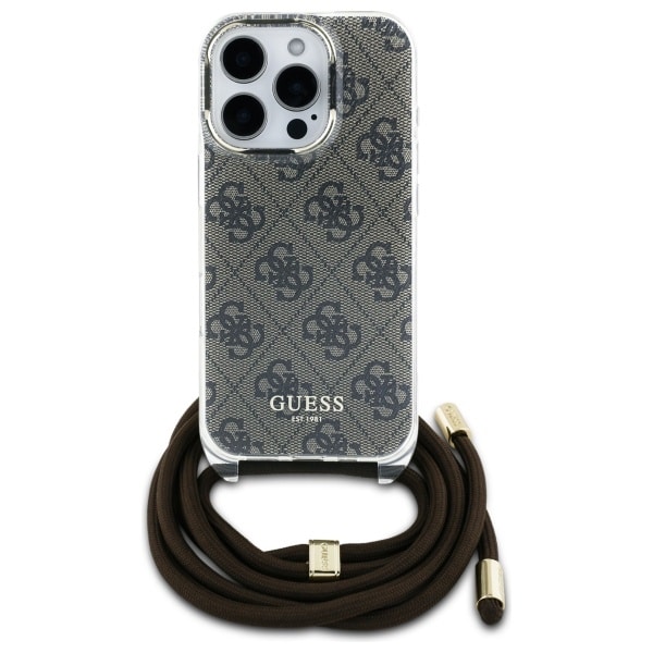 Guess Crossbody Cord 4G Print - θήκη για Apple iPhone 16 Pro - Πολύχρωμο - Image 2