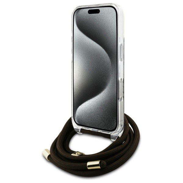 Guess Crossbody Cord 4G Print - θήκη για Apple iPhone 16 Pro - Πολύχρωμο - Image 4