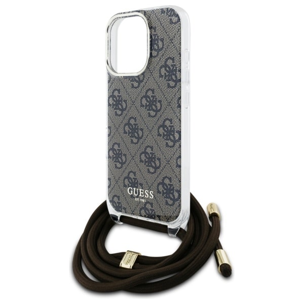 Guess Crossbody Cord 4G Print - θήκη για Apple iPhone 16 Pro - Πολύχρωμο - Image 5