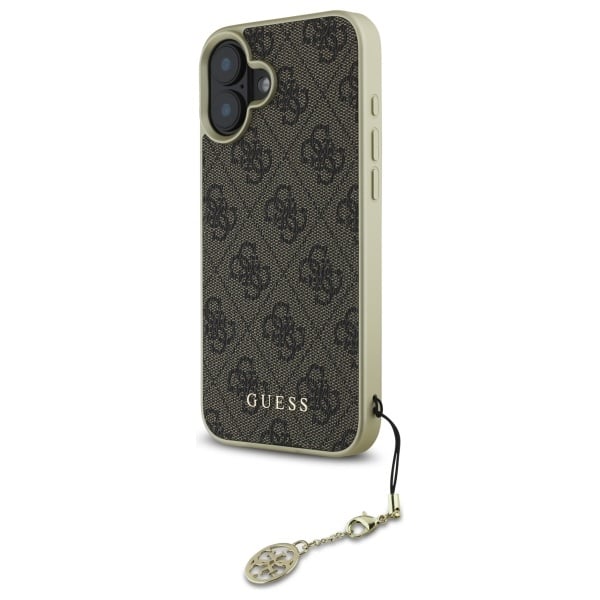 Guess 4G Charms - θήκη για Apple iPhone 16 - Καφέ - Image 2