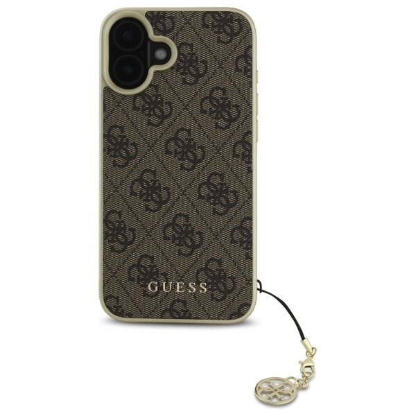 Guess 4G Charms - θήκη για Apple iPhone 16 - Καφέ - Image 3
