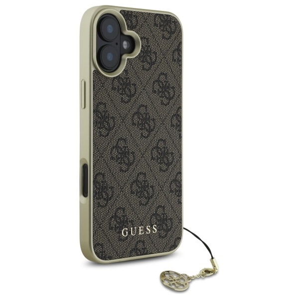 Guess 4G Charms - θήκη για Apple iPhone 16 - Καφέ - Image 4