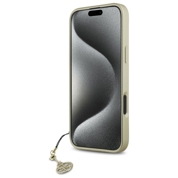 Guess 4G Charms - θήκη για Apple iPhone 16 - Καφέ - Image 5