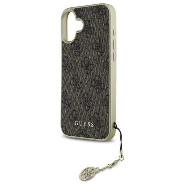 Guess 4G Charms - θήκη για Apple iPhone 16 - Καφέ - Image 6